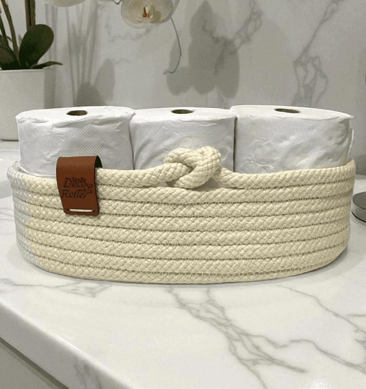 Organizador de corda costurado